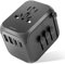 Adaptador Enchufe 25W,Viaje Universal Enchufe con 2 USB y 2 USB C,Enchufe Universal Viaje para Reino Unido EE.UU. Europa Australia Alemania Tailandia
