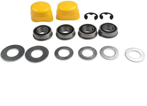 snowchecking Roboter-Rasenmäher-Zubehör, Schalter-Radbuchse, Trimmer-Ersatzteile, versiegelte Flansch-Radlager für L100-M14338 Traktoren, Gartenmaschinen, robust und einfach zu installieren