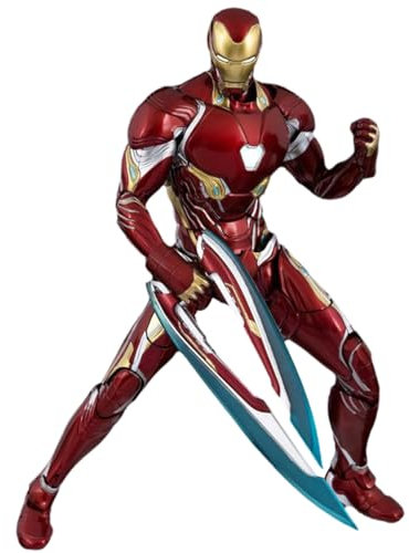 HiPlay Threezero H18cm Iron Man Mark 50 3Z0249 Action Figure Reissue Superheroes Theme