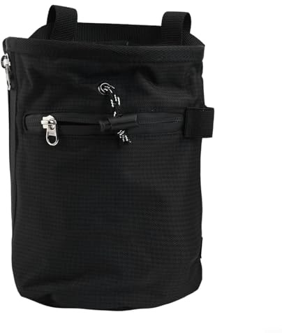 Yhenlovtt Sac accordable avec fermeture Weightlif en nylon 420d avec mousqueton et cordon de serrage (noir)