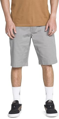 Volcom mens Vmonty Stretch Shorts, Moonbeam, 34 US