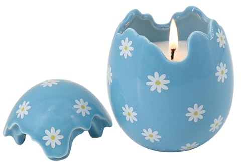 Easter Decor - Easter Eggs Scented Candle, Easter Gifts for Women, Lavender Candles(8.5oz)