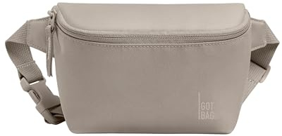 GOT BAG Bauchtasche Hip Bag 2.0 aus Ocean Impact Plastic | Gürteltasche Wasserabweisend | Stylische Umhängetasche mit verstellbarem Gurt (Scallop)
