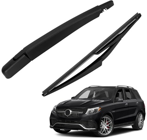 Tergicristallo Posteriore, per W164 W166 Braccio Posteriore Parabrezza per Auto Braccio Tergicristallo Set di Spazzole per Mercedes-Benz GLE W166 2015-2019, A164 2006-2015