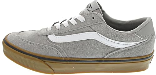 Vans Brooklyn LS, Zapatillas Hombre, Kaq - Suede Gum Drizzle, 47 EU