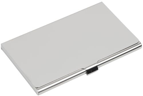 JIADEXIN Visitenkartenetui aus Metall für Damen und Herren - Edelstahl Visitenkarten Etuis, Superleichter Visitenkartenhalter Professionelle Visitenkartenbox Kartenetui für Aufbewahrung Ihrer Karten