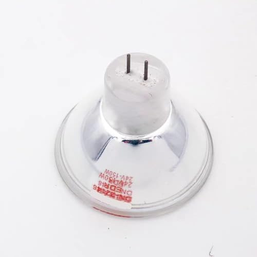 YBVLKSX 24V 150W Halogen Bulb EDR24V150W Endoscope Cold Light Source MRI6 Round Tail (2 Pieces)