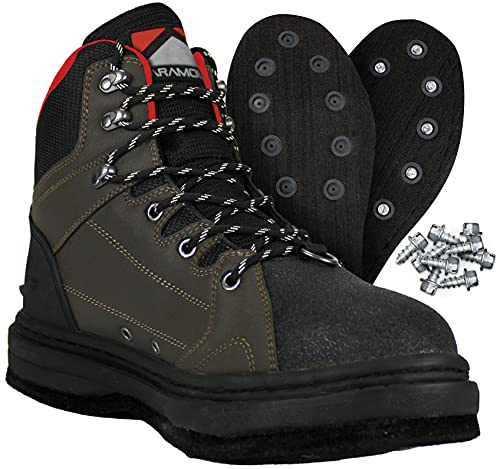 Paramount Outdoors Deep Eddy Felt Bottom Wading Boots, Felt Wader Boots (13)