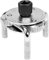 Retoo Araña para filtro de aceite, 3 brazos para filtro de aceite de 65 – 125 mm de diámetro, llave de filtro de aceite universal, araña de filtro de aceite, color negro