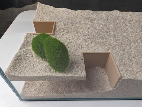 Aquarium-Tunnel, Hardscape, Garnelenversteck, Aquarium-Tunnel, Garnelen-Aquarium-Dekoration, Aquariumhöhle, Aquarium-Dekoration, Versteck für Aquarium, Aquarium-Zubehör, Dekorationen