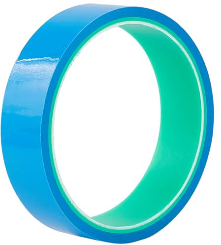 CREATCABIN Tubeless Rim Tape Bicycle Rim Protector Strip Liner Vacuum Tire Pad Tape Width 23mm x Length 10m Roll Tire Rim Tapes for MTB Road Bicycle Bike Rim Wheels Carbon Kit Blue