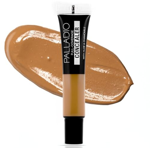 Palladio Under Eyes Disguise Full Coverage Concealer, Creamy Face and Eye Concealer, Evens Skin Tone, Conceals Blemishes, (Frappe)