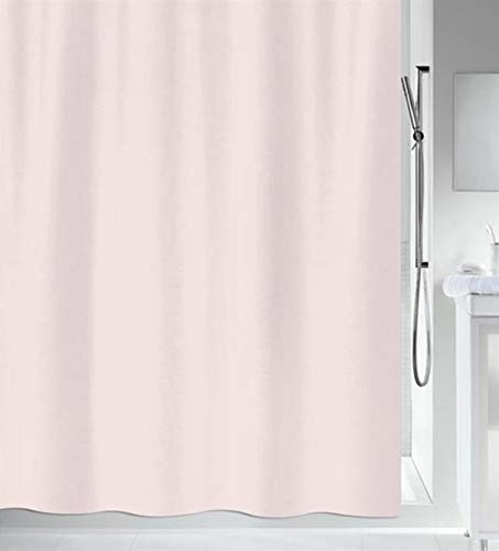 Spirella Tenda da Doccia Primo in Poliestere 120x200 cm Rosa Chiaro