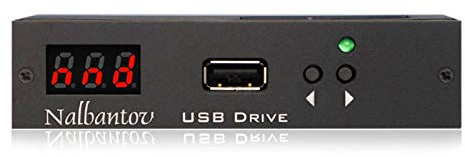 Nalbantov N-Drive 1000 un emulador de disquetera USB para Yamaha DX7 II FD