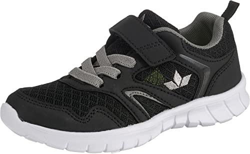 Lico Jungen Skip VS Sneaker, Schwarz/ Grau, 29 EU