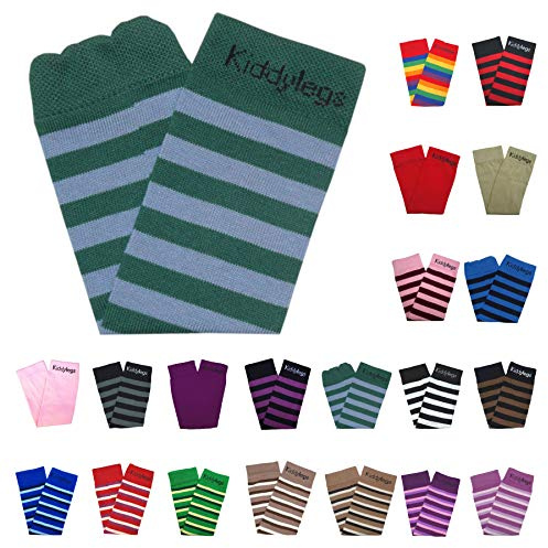 Kiddylegs® Premium Baby- und Kinderstulpen Beinwärmer (Vergissmeinnicht (Extra weit))