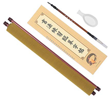 EXCEART 4 Stück Pinsel Für Chinesische Kalligrafie Xuan-papier Zum Schreiben Mit Tinte Chinesische Kalligrafie-praxis Japanisches Kalligraphie-kit Chinesisches Gemälde Hölzern Leer