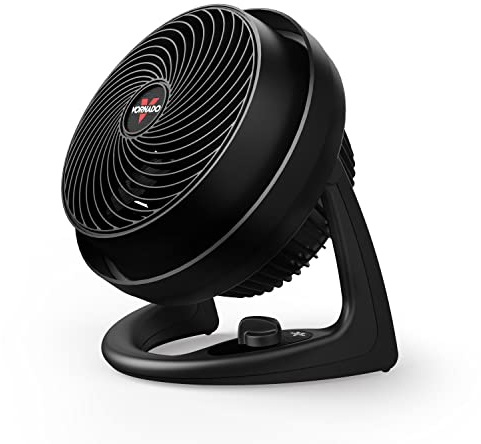 Vornado 610 Whole Room Air Circulator Fan with 3 Speeds, Black, Medium