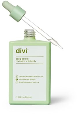 divi Siero Capillare Per Cuoio Capelluto Per Donne E Uomini - Rivitalizza E Bilancia La Pelle Capelluto - Migliora L'Aspetto Dei Capelli Dimagranti, Nutre Il Cuoio Capelluto