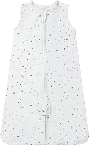 TotAha Toddler Sleep Sack 1.0 TOG, Soft Quilted Wearable Blanket Baby Sleeping Bag with 2-Way Safe Zippers for All Seasons