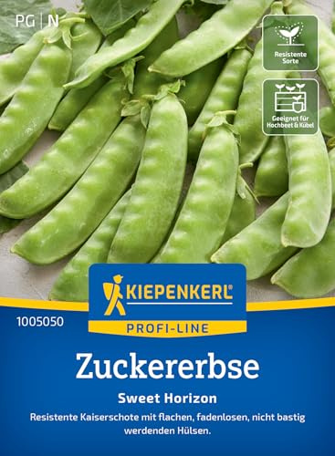 Kiepenkerl Zuckererbsensamen Sweet Horizon 1005050, Gemüsesaat