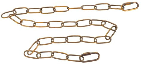 MAGICLULU Cadena De Luces Colgantes Hierro Repuesto Con Cerraduras Para Lámpara Fácil Instalación