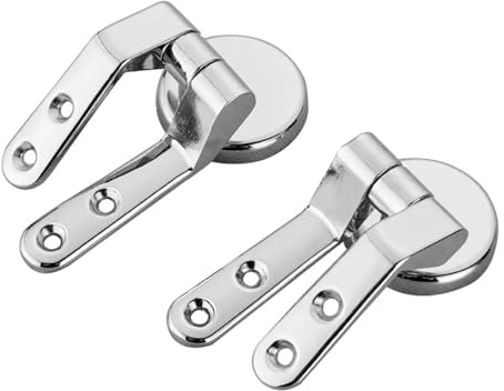 2 pezzi in lega di zinco for cerniera del sedile water, connettore montaggio for coperchio, raccordi for, parti ricambio(5.5cm)