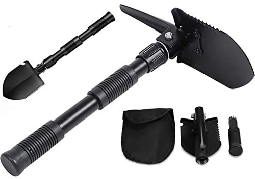 Toasis Paletta da campeggio multitool piccone piccolo (nero)