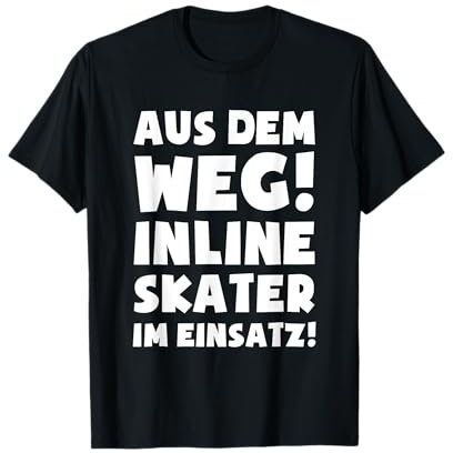 Inline Skater im Einsatz! - Fun Inliner Inline Skates T-Shirt