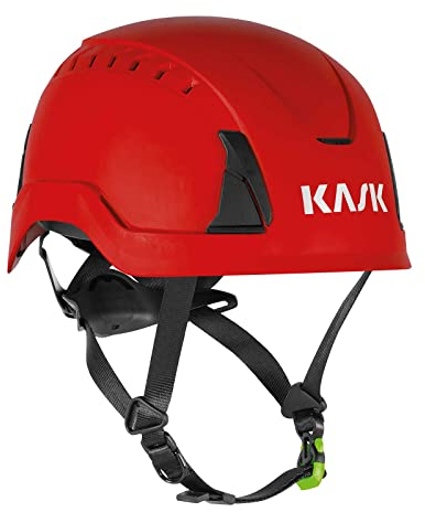 KASK Schutzhelm Primero PL, Kletterhelm, Bergsteigerhelm, 14 Belüftungskanäle, nach EN 12492, Farbe:rot