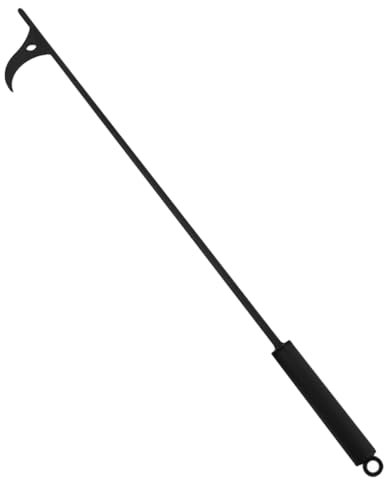 Alipis Attizzatoio Da Caminetto Acciaio Strumento Versatile Per Barbecue e Campeggio Utile Per Focolari Interni Ed Esterni Per Inaugurazioni e Riunioni Familiare