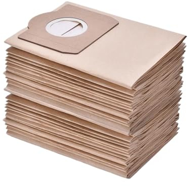 HAvern Bolsa de aspiradora Compatible con KARCHER WD3 WD3.5P, Compatible con Premium MV3 MV3P WD3.300M WD3.330M A2504, Accesorios for aspiradoras, Bolsa recolectora de Polvo, 5 uds.