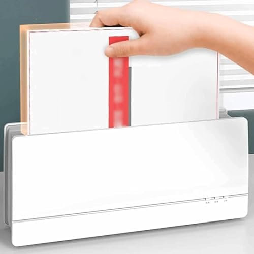 GXLDIANPU A4-Thermobindegerät, Elektrisches Heißklebebindegerät, 22 Mm Bindedicke, Bindebreite 300 Mm, DREI Zeiteinstellungen, 30 Minuten Intelligente Standby-Funktion Zum Binden Von Dokumenten