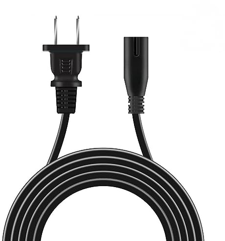 Musstad AC Power Cord Plug Lead Charger for Adiding SJ-W3 UC-650 SJW3 UC650 Jewelry Cleaning Machine Charging Cable Power Supply 110V-240V