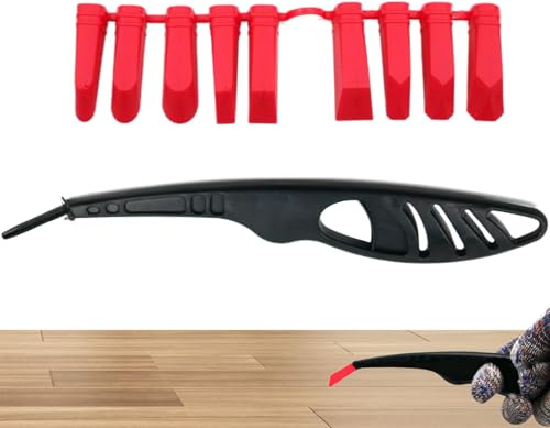 Raschietto per Silicone - Attrezzo Spatola Ergonomica 9 In 1 Per Vernice E Sigillante,Raschietto Per La Rimozione Delle Fughe - Per Il Pavimento In Piastrelle La Giunzione Del Lavello La Pulizia Del B