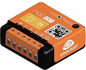 NodOn SIN-2-2-01 EnOcean Flush-Mounted Module 2 x 1.15 W Switching Capacity 2 Channels