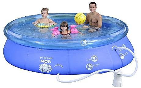 Mor Piscine gonflable avec anneau autoportant 300 x 76 4600 litres