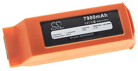 vhbw Akku kompatibel mit Yuneec H520, H520 Hexacopter Airframe Drohne Multicopter Quadrocopter (7900mAh, 15,2V, Li-Polymer)