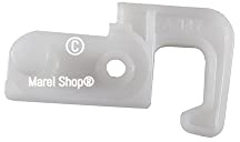 Marel Shop® - Boccola supporto gancio fermo A147 per porta frigorifero compatibile con Sharp per modelli: SJF72PCSL - SJEX820FSL - SJF750SPSL