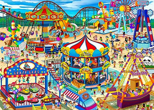 Amusement Park Jigsaw Puzzles for Adults 1000 Piece