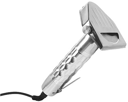 Macchina elettrica commerciale del tagliatore del coltello del kebab di Doner con 2 lame e supporto, spessore 0~6mm - perfetto per tagliare la carne nei ristoranti