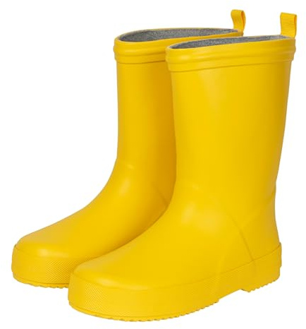 Lakeland Active Children's Wampool Wellington Boots - Yellow - 4 UK