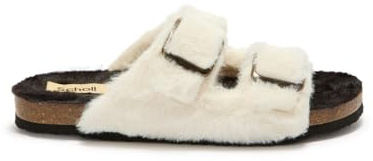 Scholl Jackie 2 Straps, Ciabatte Donna, Bianco, 42 EU