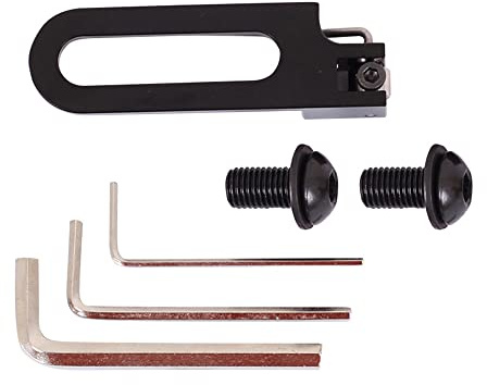 CENPEK Repose-flèche magnétique professionnel en aluminium pour tir à l'arc - Remorque de flèche de rechange pour droitier - Accessoire de tir à l'arc - Noir