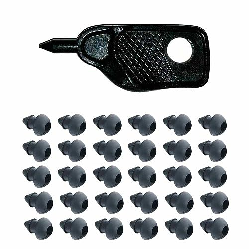 RIEGOPRO Kit para Reparar Orificios de Goteros 4-6 mm. en Tuberías de Riego. 30 Unidades + Punzón para Riego por Goteo