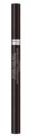 Rimmel London. Brow This Way Fill & Sculpt Augenbrauenstift, Farbton 04 Soft Black, 0,25 g