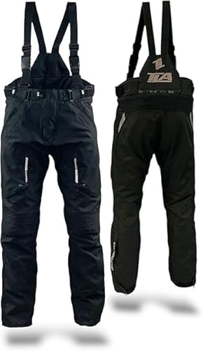 TLA EXPLORA lätta motorcykelbyxor med CE-klass-A-godkända skydd, avtagbart vattentätt foder, storlek upp 7XL herr, dam. Enduro motorcykelbyxor, turism, äventyr, mellansäsong, sommar.