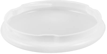 BAZEITFLOW Pantalla Acrílica Difusión Uniforme de Luz para Ventilador de Techo Diseño Minimalista en Forma de Hongo, Adecuado para Áreas de Comedor y Hogar