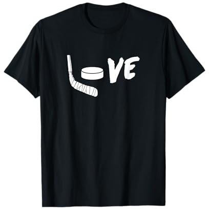 Love Hockey - Ice Hockey Graphic t for Hockey Fans T-Shirt