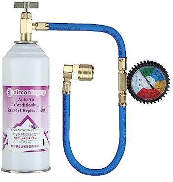 Car AC Aircon R1234YF Air Con Conditioning Top up Topup Refill Regas DIY Gas Kit